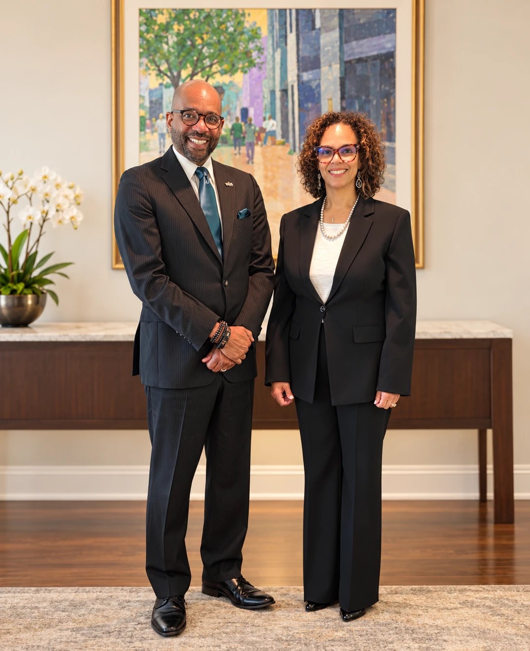 Ronald C. Rice and Libi Sprow Rice, the principals of Rice Public Impact Group